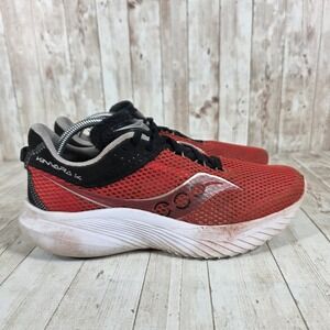 Saucony Kinvara 14 Men's Red Running Shoes Athletic Sneakers Size 9